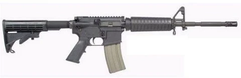 Bushmaster 26 + 1 223 Rem./5.56 Nato W/16" Barrel & 6 Positi