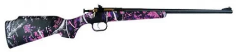 Crickett Single Shot 22 Long Rifle W/blue Barrel/realtree Al