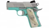 Iver Johnson 1911 Thrasher Tiffany Blue