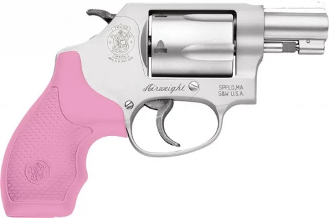 Smith & Wesson 637 Pink Rubber