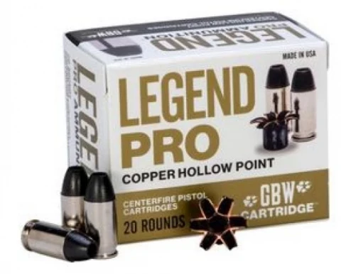 Legend Ammo .40sw 155gr Solid Hollow Point 20 Rounds