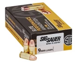 Sig Sauer Elite Performance 9mm Luger 124 Grain FMJ
