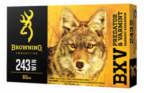 Browning BXV Predator & Varmint 243 Winchester 65 Grain