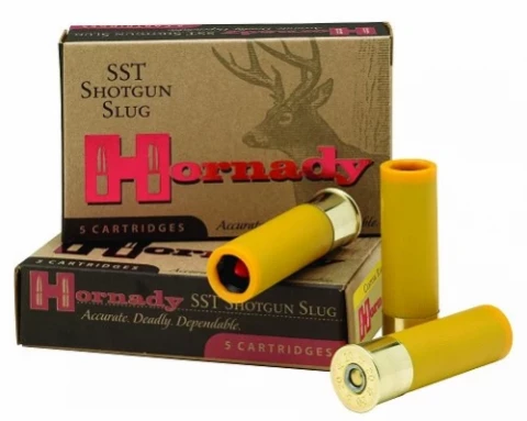 Hornady 20 Gauge 2 3/4 250 Grain Super Shock Tip Brass Plated