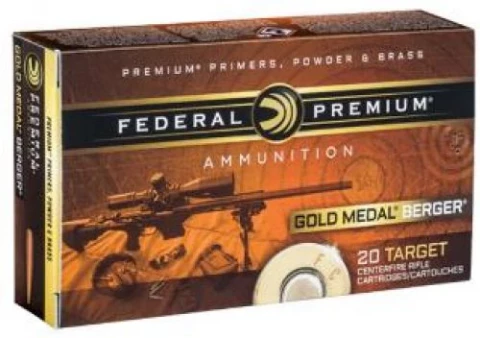 Federal Premium Gold Medal .308 Winchester 185 Grain