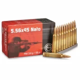 Geco 278140050 223 Remington/5.56 Nato 55 Gr Full Metal Jacket 50 Bx/ 20 Cs