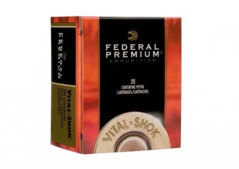 Federal P357xb1 Vital-shok Barnes Expander 20rd 140gr 357 Magnum