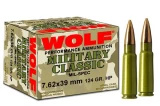Wolf 7.62mm X 39mm 124 Grain Soft Point Bi Metal - Case