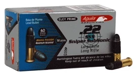 Aguila Ammo .22lr Sniper Ss