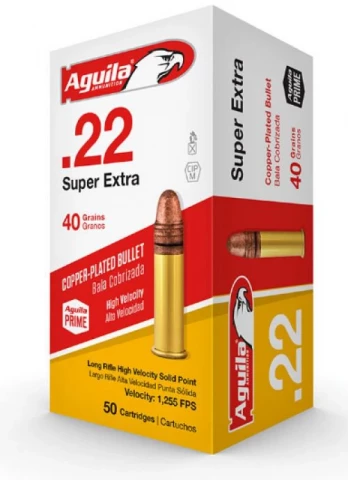 Aguila .22lr High Velocity 40gr Solid 50ct Box