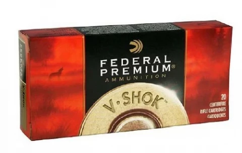 Federal P204b V-shok Ballistic Tip 20rd 32gr 204 Ruger