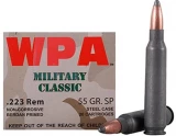 Wolf 223 Remington Military 55 Grain Soft Point 500 Rnds