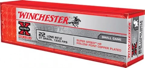 Winchester Ammo X22lrhss1 Super-x 22 Long Rifle 37 Gr Hollow Point 100 Bx