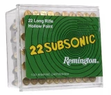 Remington 22 Long Rifle 38 Grain Hollow Point