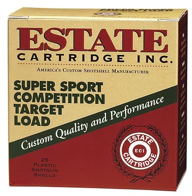 Estate Super Sport Target 28 Ga. 2 3/4 3/4 Oz, #8 Lead Shot - Case