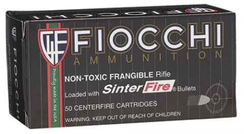 Fiocchi 223 Remington 45 Grain Exacta Non Toxic Sinterfire F