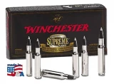 Winchester Supreme 458 Winchester Mag 500 Grain Nosler Solid