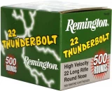 Remington 22 Long Rifle Thunderbolt 40 Grain Round Nose