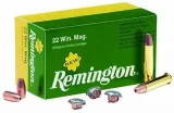 Remington 22 Winchester Magnum Rimfire 40 Grain Jacketed Hol