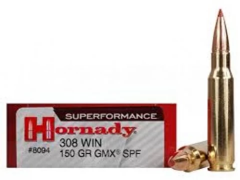 Hornady 308 Winchester 150 Grain Gliding Metal Expanding