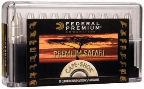 Federal Cape Shok 370 Sako Magnum 286 Grain Barnes Bonded So