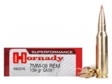 Hornady Gmx 7mm-08 Remington Gilding Metal Expanding 139 Gr