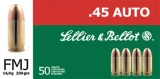 Sellier & Bellot 45 Glock Automatic Pistol (gap) Ful