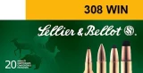 Sellier & Bellot 308 Winchester (7.62 Nato) Full Met