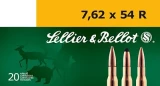Sellier & Bellot 7.62mmx54mm Russian Boat Tail Hollo