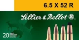 Sellier & Bellot 6.5mmx52r Soft Point 117 Gr 2208 Fp