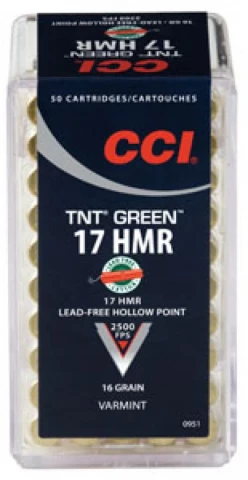 Cci 17hmr 17 Hornady Magnum Rimfire (hmr) Lead Free Hollow P