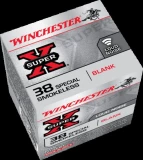 Winchester 38 Spec Nobullet Smokeles 26lb 40/bx 40/cs 38 Spl