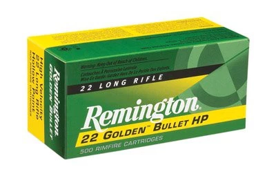 Remington 22 Long Rifle High Velocity 36 Grain Plated Hollow