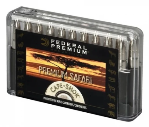 Federal P470t1 Cape-shok Trophy Bonded Bear Claw 20rd 500gr 470 Nitro Express