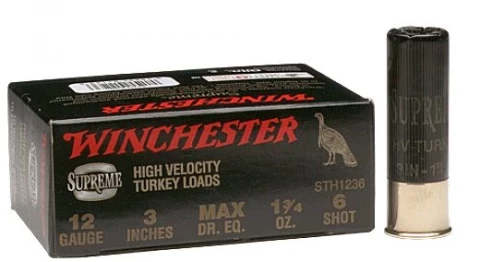 Winchester Supreme High Velocity 10 Ga. 3 1/2 2 Oz, #4 Copp