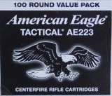 Federal Standard 223 Remington Full Metal Jacket 100rds