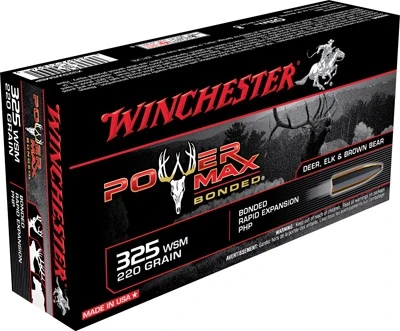 Win Ammo X325wxmbp Super X 325 Win Short Mag Power Max Bonde