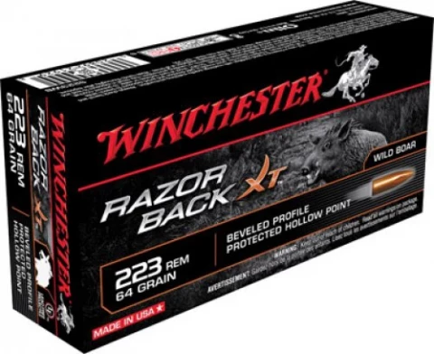 Winchester Ammo Razorback 223 Remington/5.56 Nato Hollow Poi