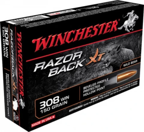 Winchester Ammo Razorback 308 Winchester (7.62 Nato) Hollow