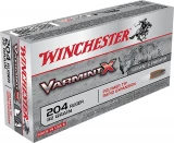 Winchester Ammo X204p Super X 204 Ruger Varmint 32 Gr 20 Rou