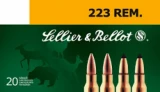 Sellier & Bellot Sb223a Full Metal Jacket 223 Rem/5.56 Nato
