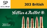 Sellier & Bellot Sb303c Soft Point 303 British 180 G