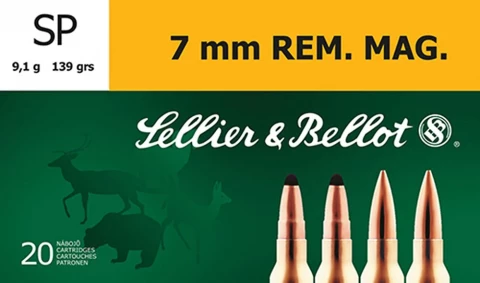 Sellier & Bellot Sb7b Soft Point 7mm Remington Magnu