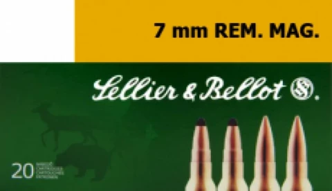 Sellier & Bellot Sb7a Rifle Hunting 7mm Rem Mag 173 Gr Spce (soft Point Cut-thr