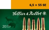 Sellier & Bellot Sb6555c Full Metal Jacket 6.5mmx55mm 140gr