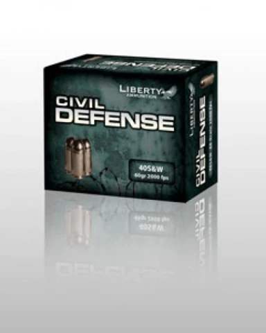 Liberty Ammunition 40sw Civil Defense 40 S&w 60gr Lead-free