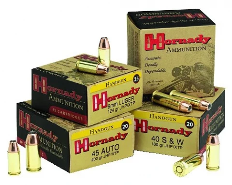 Hornady 40 S&w 180 Grain Jacketed Hollow Point Extreme Termi