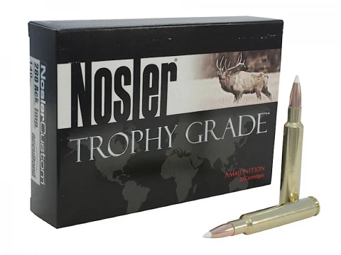 Nosler 48545 Nolser Custom Trophy Grade 280 Remington Accubo