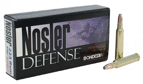 Nosler 39674 Defense Rifle 223 Remington/5.56 Nato Bonded So