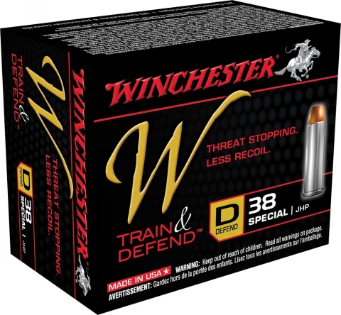 Winchester Ammo W38spld Defend 38 Special Jhp 130 Gr 20 Box/